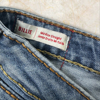 Y2K True Religion Mid Rise Straight Jeans Damen Size 42 / XL