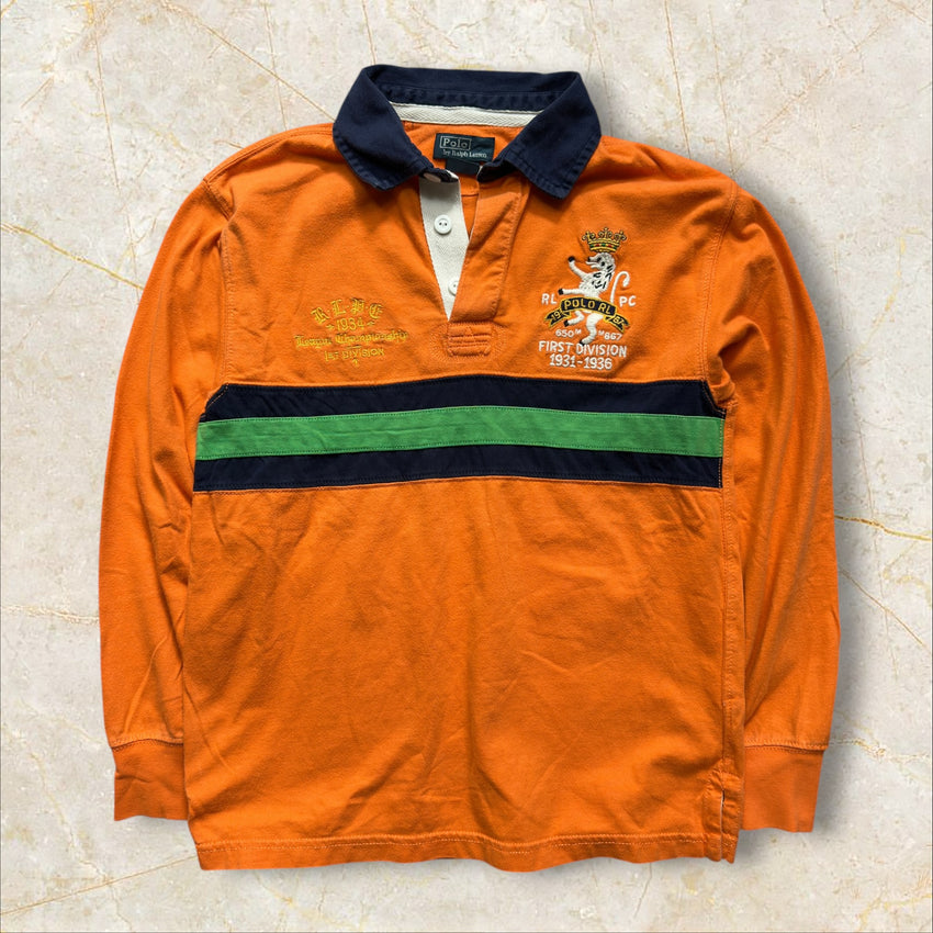 Ralph Lauren Rugby Longsleeve Damen Size S / Kinder 10-12 M