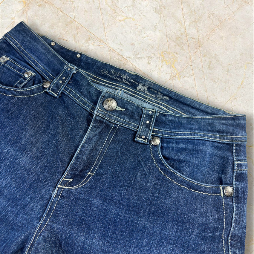 Y2K Flared Miss Me Style Damen Jeans Size 40 / L