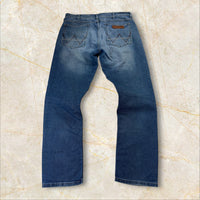90s Vintage Wrangler Slim Herren Jeans Size 42 / M