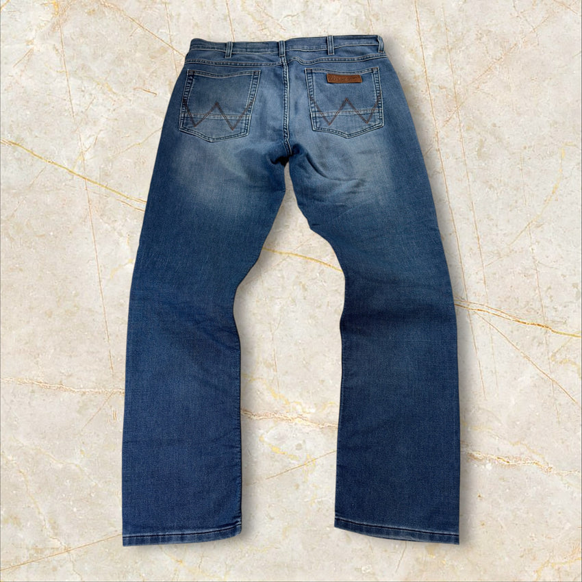90s Vintage Wrangler Slim Herren Jeans Size 42 / M