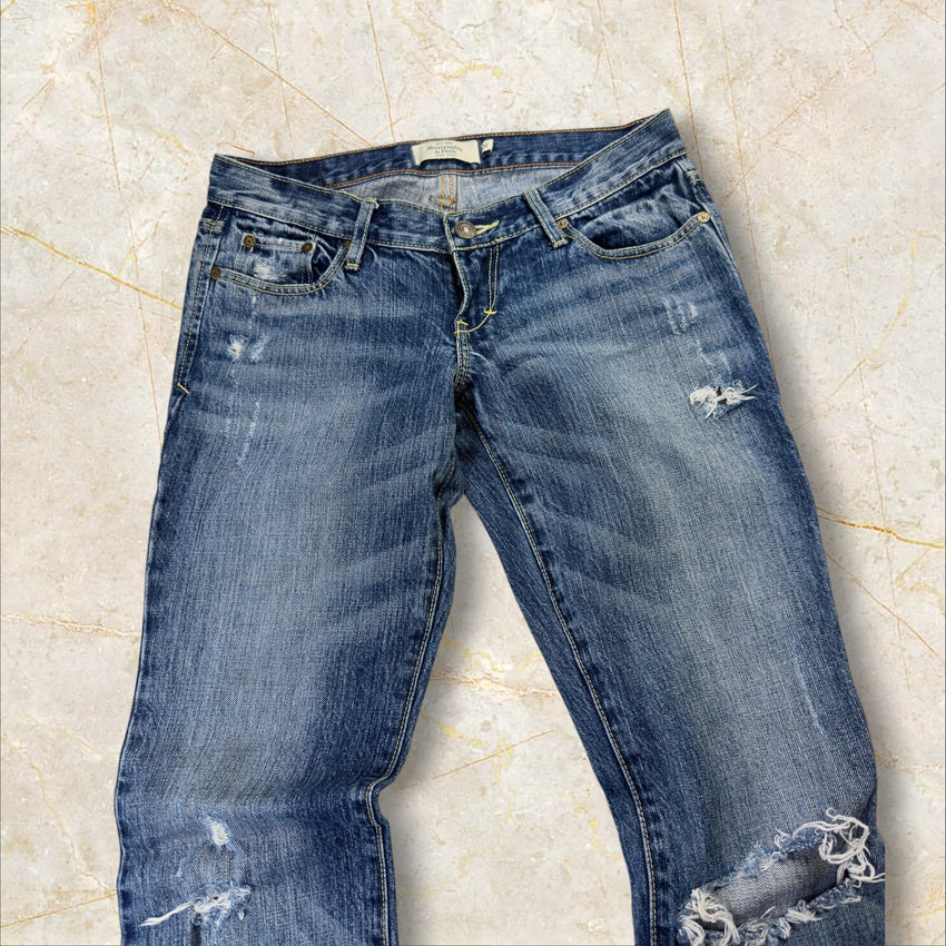Y2K Abercrombie & Fitch Erin Low Waist Skinny Jeans Size 34 / XS
