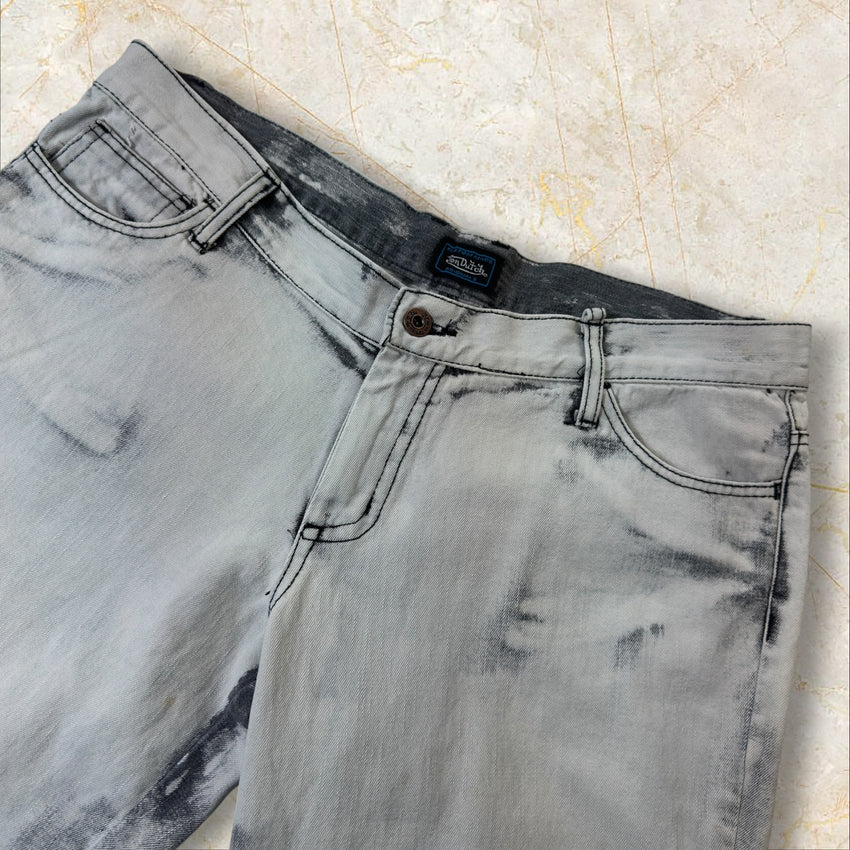 Y2K Von Dutch Herren Bootcut Jeans Size 44 / L