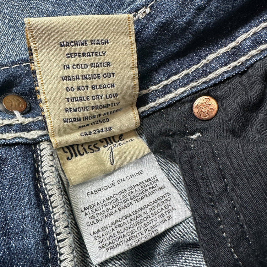 Y2K Miss Me Flared Bootcut Low Waist Jeans Size 32 / XXS