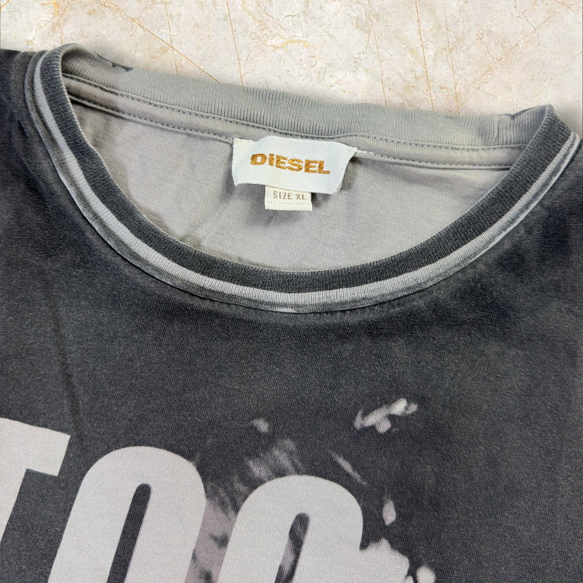 Diesel Y2K Vintage Graphic T-Shirt — Size XL