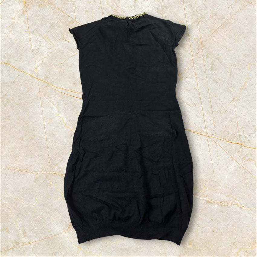 Elisabetta Franchi Elegantes Strickkleid — Size IT 42 / XL (fittet wie S-M)